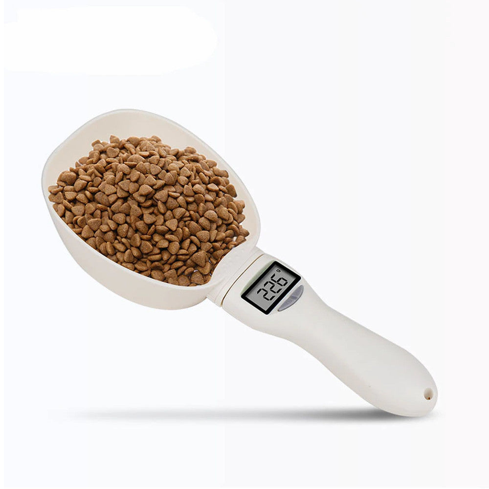 Pesa para Alimentos de Mascotas tipo Cuchara Digital