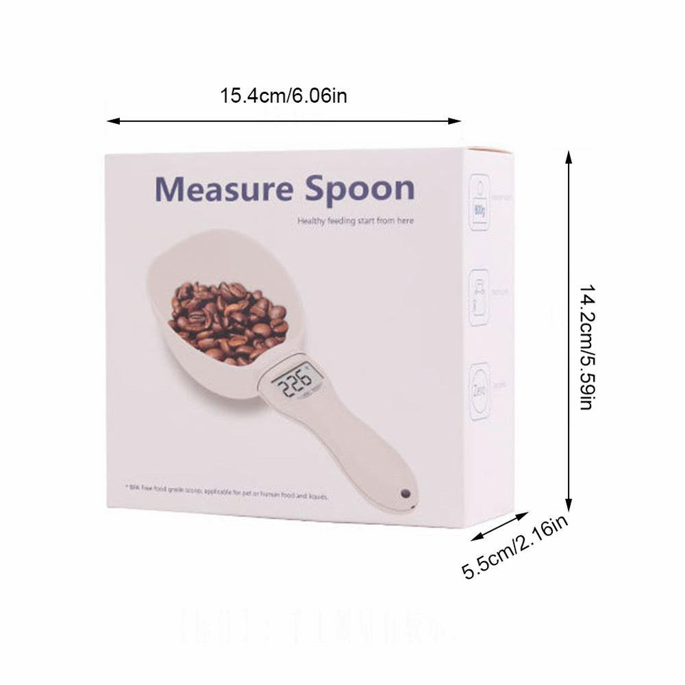 Pesa para Alimentos de Mascotas tipo Cuchara Digital